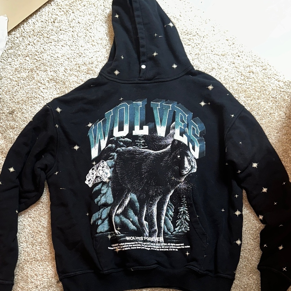 Black Darc sport Graphic Hoodie